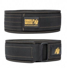 Gorilla Wear 4 Inch Nylon Lifting Belt