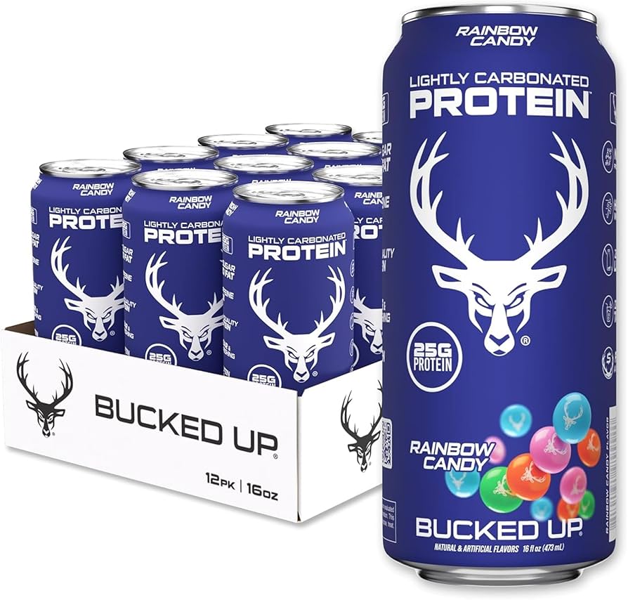 Bucked Up Lightly Carbonated Protein RTD