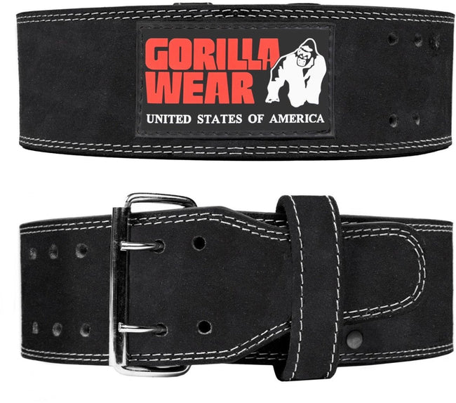 Gorilla Wear 4 Inch Leather Lifting Belt