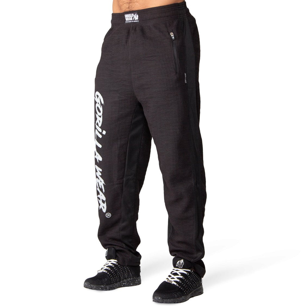 Gorilla Wear Augustine Bodybuilding Pant - Black, MG Activewear, UAE  Online Shopping For Sportswear & Gym Training Accessories