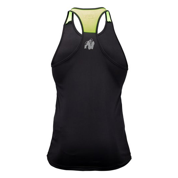 Gorilla Wear - Lexington Tank Top - Black/Neon Lime