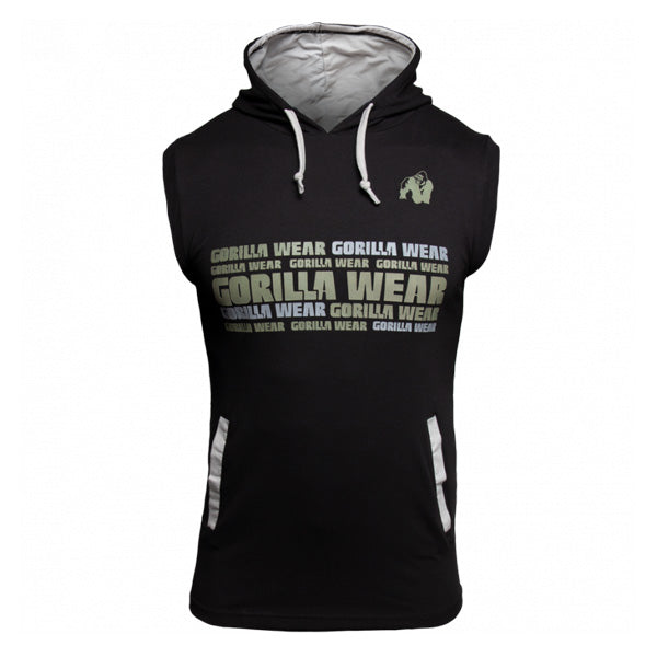 Gorilla Wear - Melbourne S/L Hooded T-shirt - Black