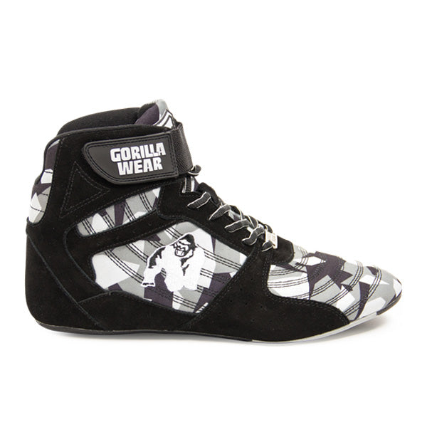 GORILLA WEAR Perry High Tops PRO - Scarpe Da Wrestling Bianche Super Leggere - Foto 11