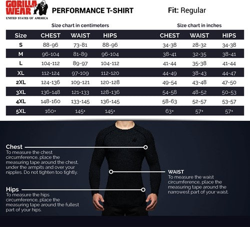 Gorilla Wear - Performance t-shirt