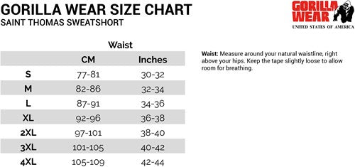 Gorilla Wear - Saint Thomas Sweatshorts - Black