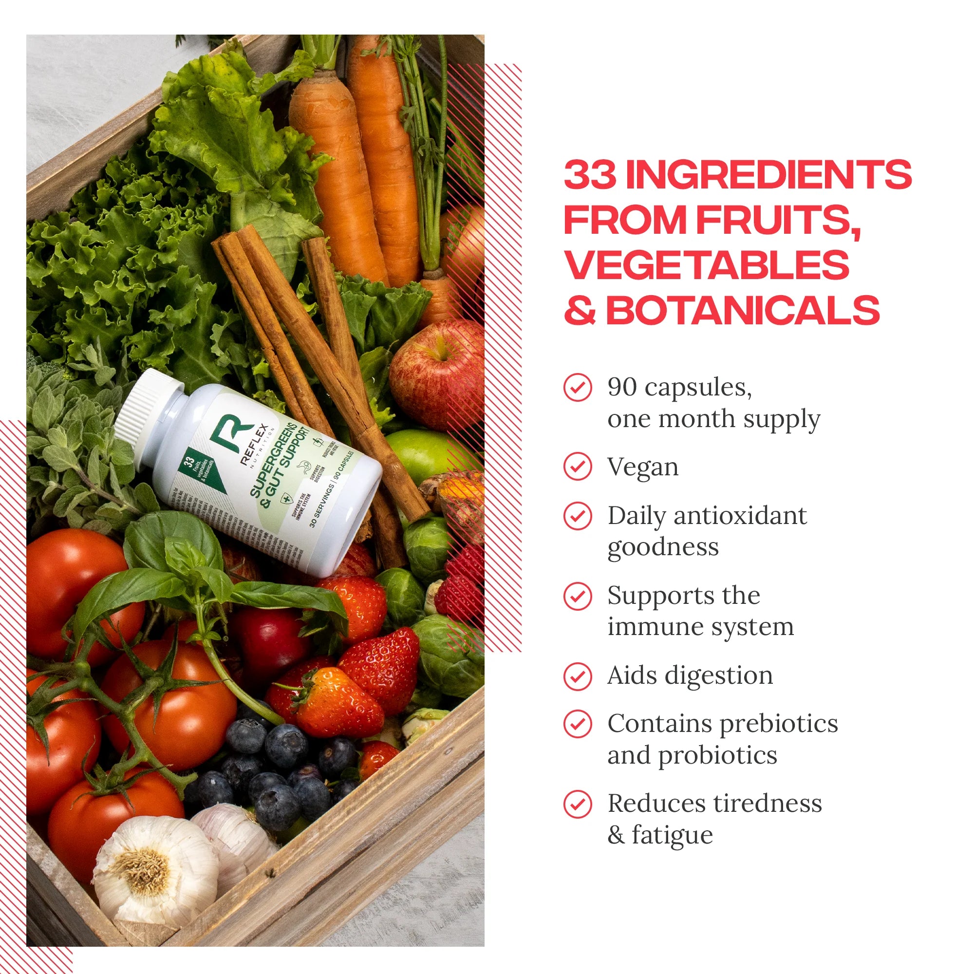 Reflex - Super greens & Gut Support