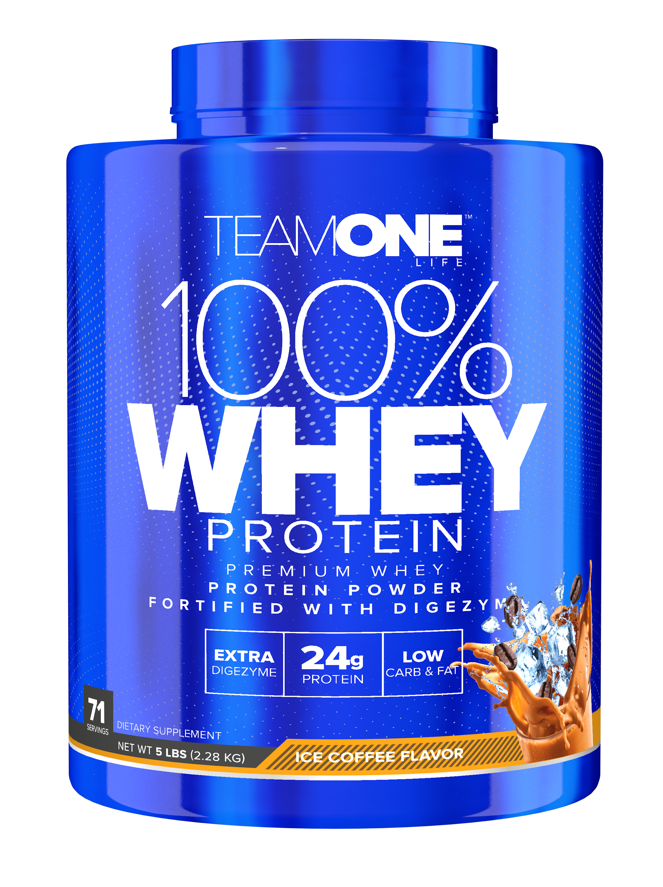 TEAM ONE LIFE- 100% WHEY PROTEIN