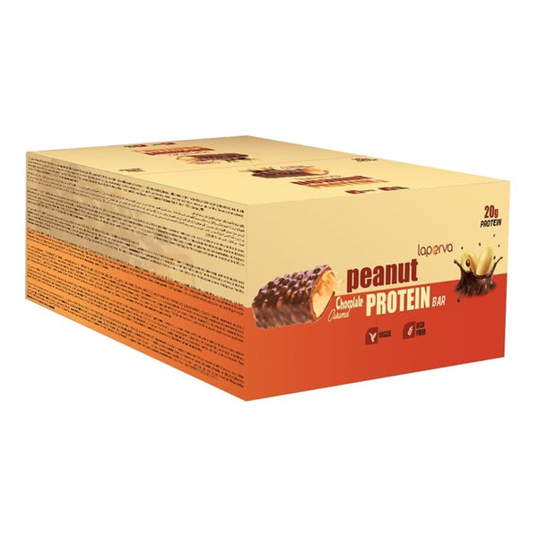 LAPERVA PEANUT PROTEIN BAR CHOCOLATE CARAMEL