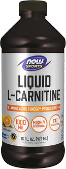 NOW SPORTS LIQUID L-CARNITINE 1000MG 16 FL.OZ