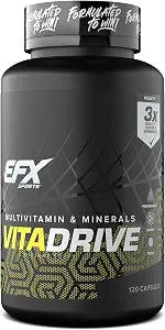 ‎EFX SPORTS VITADRIVE MULTIVITAMIN&MINERALS 120 CAP