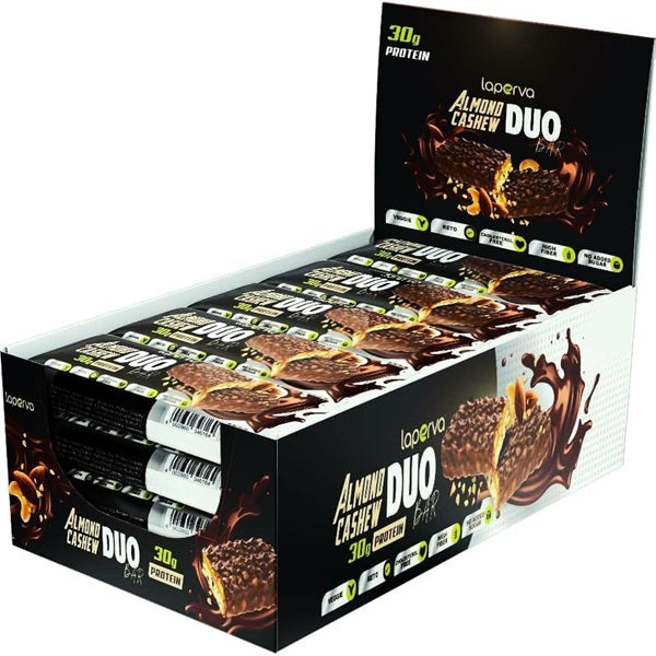 LAPERVA PROTEIN BAR DUO ALMOND CASHEW 30G