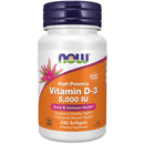 NOW VITAMIN D-3 5000IU 240SOFTGELS