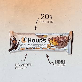 LAPERVA 4 HOURS MEAL REPLACEMENT DUO COOKIE BAR WITH VITAMINS