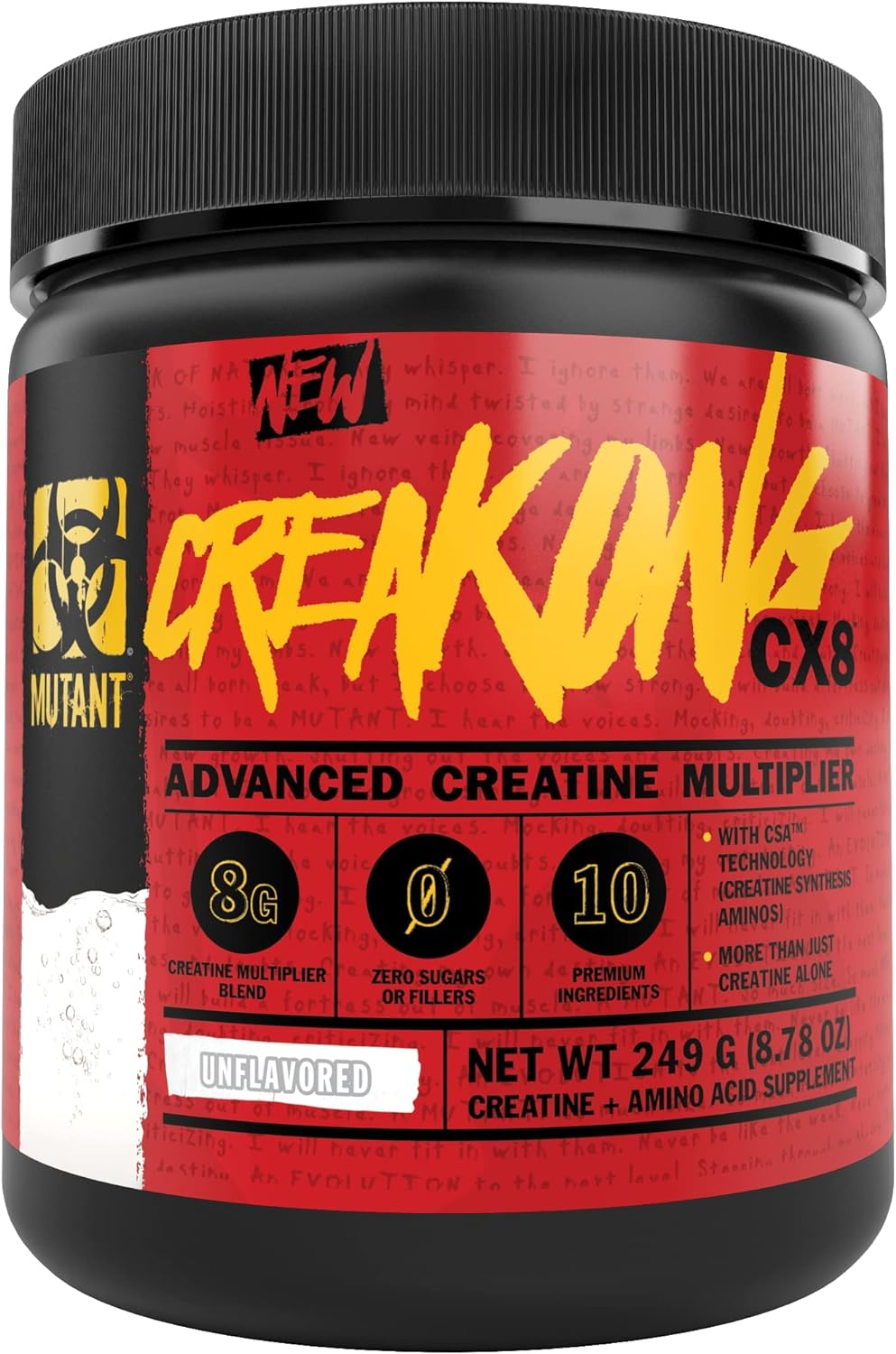 Mutant CREAKONG CX8 | Advanced Creatine Multiplier | Creatine + Amino Acid Supplement