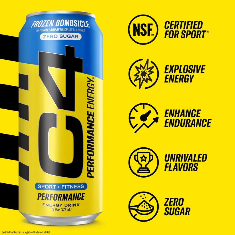 C4 performance Energy ZERO SUGER Drink
