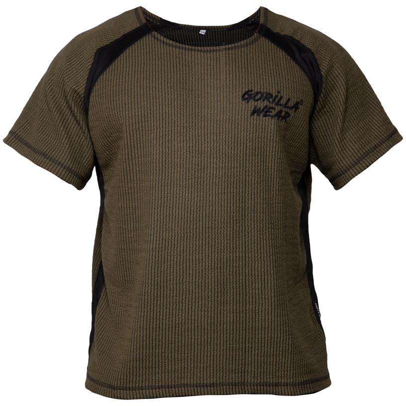 Gorilla Wear - Augustine Old School Work Out Top - Army Green