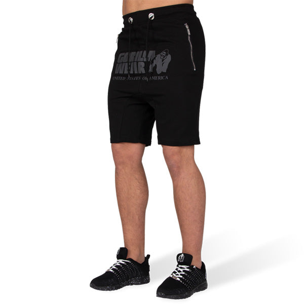 Gorilla Wear - Alabama Drop Crotch Shorts - Black