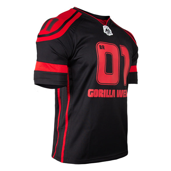 Gorilla Wear - Athlete T-Shirt Big Ramy - Black/Red