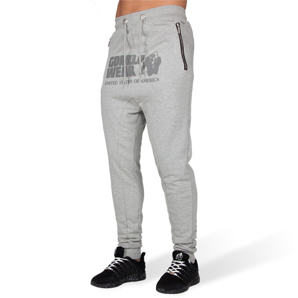 Gorilla Wear - Alabama Drop Crotch Joggers Gray