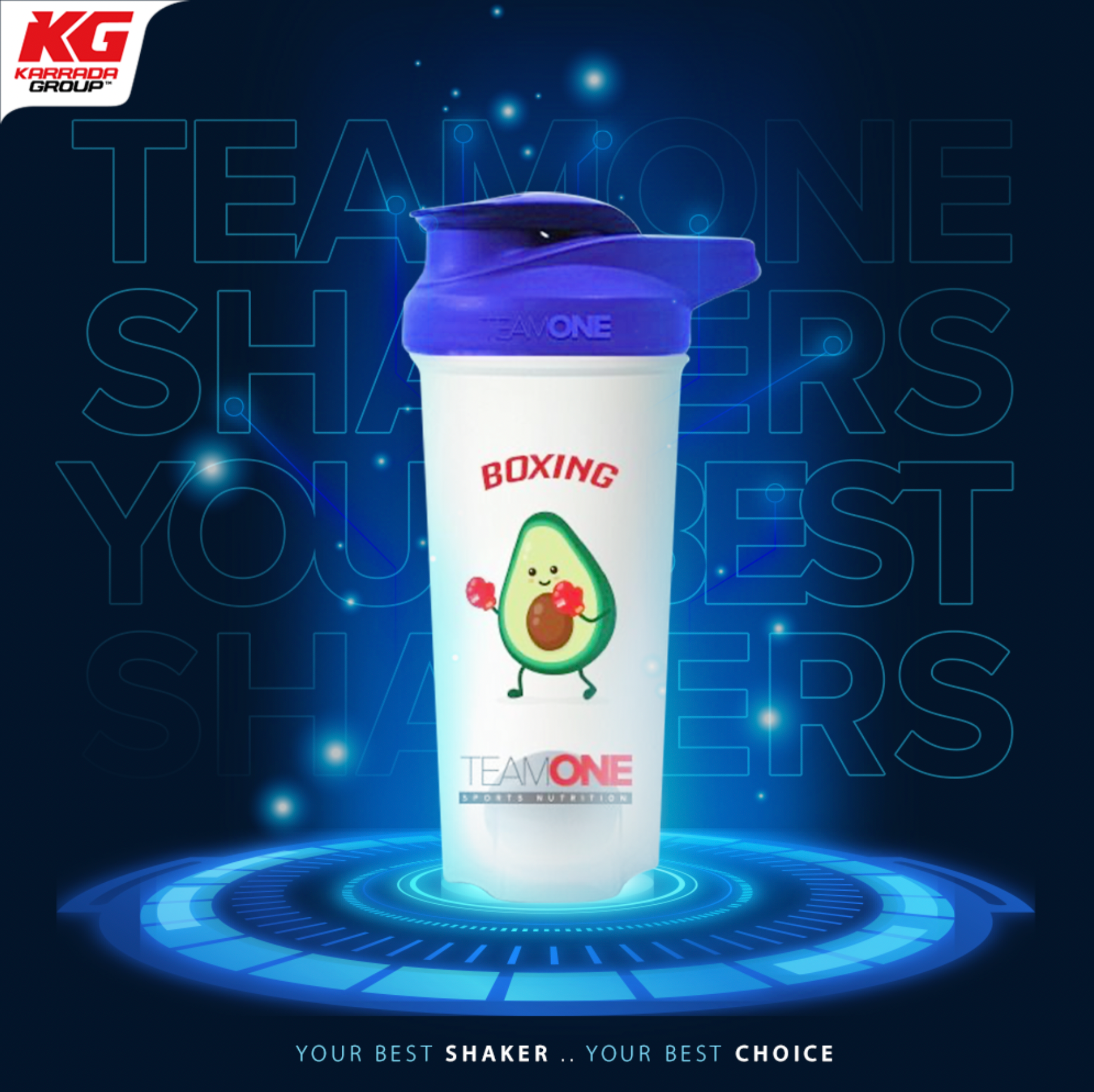 Team One Shaker Cardio 700ml