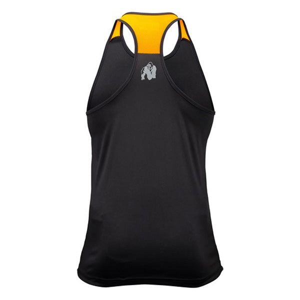 Gorilla Wear - Lexington Tank Top - Black/Neon Orange