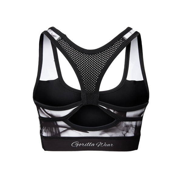 Gorilla Wear - Phoenix Sports Bra - Black/White