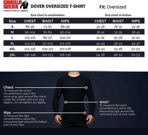 Gorilla Wear - Dover Oversized T-Shirt