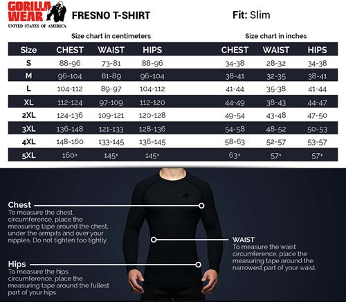 Gorilla Wear - Fresno T-shirt