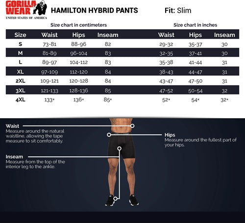 Gorilla Wear - Hamilton Hybrid Pants