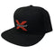 Xtend - White Logo With Red X Snapback